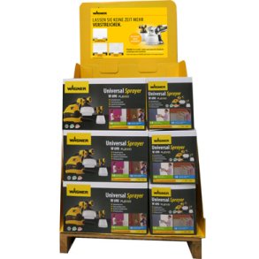 WAGNER Pap-Display 1/2 palle - 80x98x60