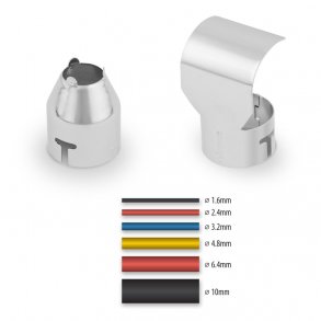 WAGNER Krympeplast til kabler i st med mundstykker