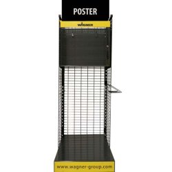WAGNER Metal display basic Wagner - 69X224,5X35 CM