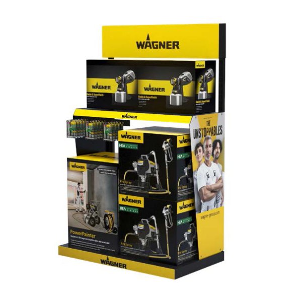 WAGNER Permanent Display Metal ProBay - 119X187X67 CM