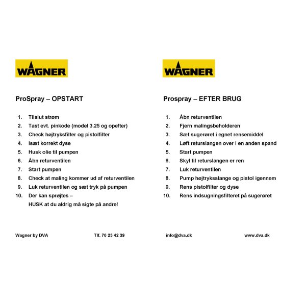WAGNER ProSpray 3.20 HEA Spraypack - 2507770