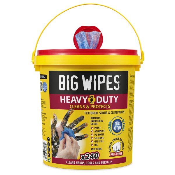 BIG WIPES renseservietter Heavy Duty 240 rd - 2393007