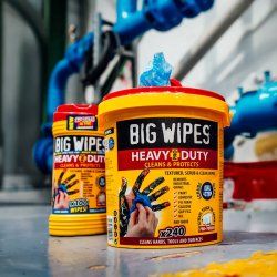 BIG WIPES renseservietter Heavy Duty 240 rd - 2393007