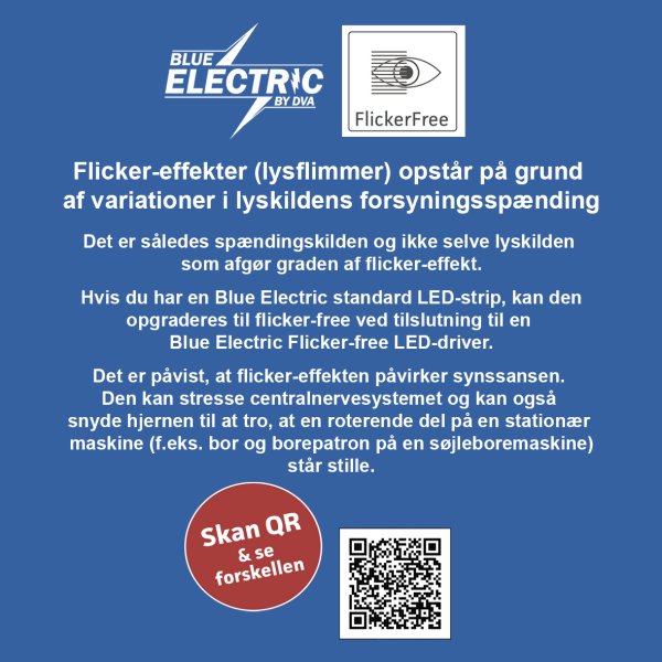 BLUE ELECTRIC Flex-Line LED strip +PlusLine 2200 lm/m 5m "Flicker free" - 2403547