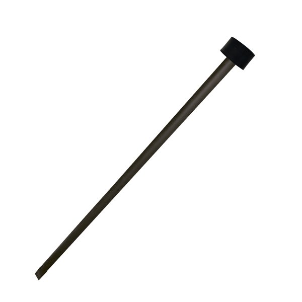 SPREHN brolggerstang 1200 mm m/gummiknop - 5027809