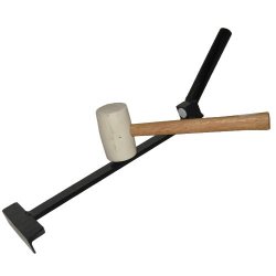 SPREHN gulvbrddebanker 400x150mm inkl hammer - 1784302