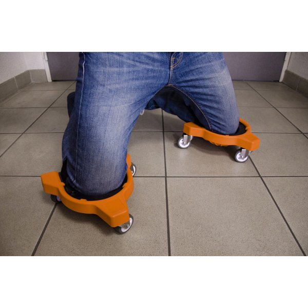 EDMA kn�beskytter Ergo S�T med hjul - 2136011