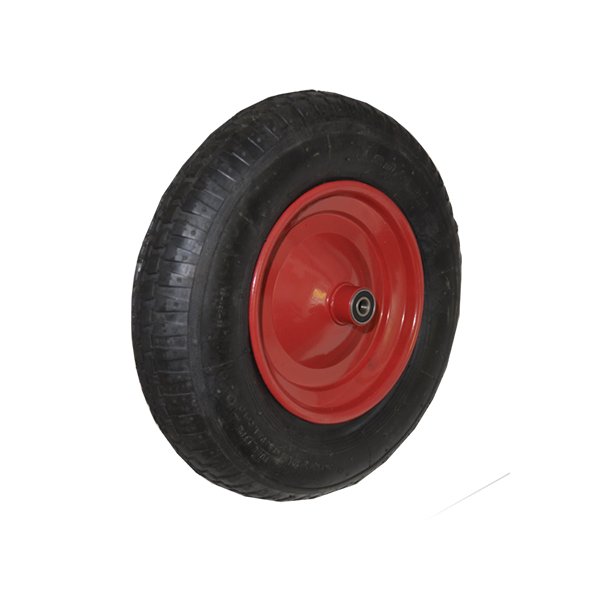 SPREHN trillebrshjul med luft 4.00x8, sort/12 mm - 1446879
