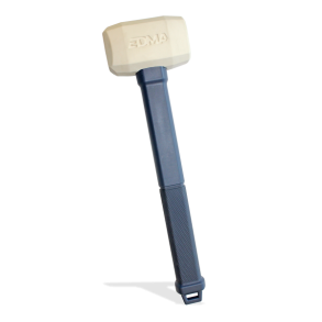 EDMA gummihammer Hvid 250 g