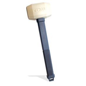 EDMA gummihammer Hvid 500 g