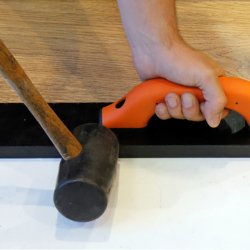 EDMA slagklods 500x70x20mm BLOC PARKET - 1960347