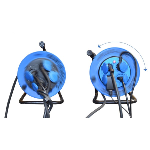 BLUE ELECTRIC Kabeltromle +PlusLine 40 M - 1940892