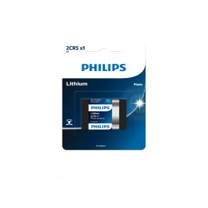 PHILIPS batteri lithium 2CR5 1-pak - 2272854