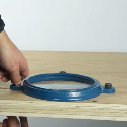 DURLACH drejeskive skruestik 140 mm - 1687543