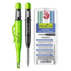 PICA Dry dybhulsmarkr med hylster inkl. 4040 refill st - 2398745