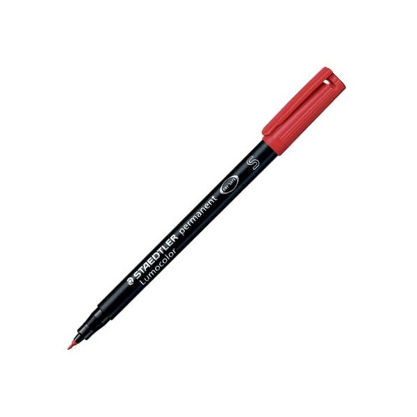 STAEDTLER permanent marker - r�d -0,4 mm - 5250209