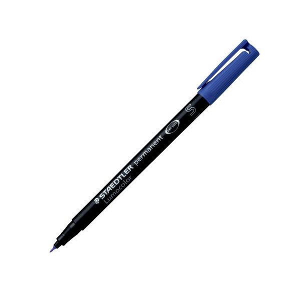 STAEDTLER permanent marker - bl� - 0,4 mm - 5250210
