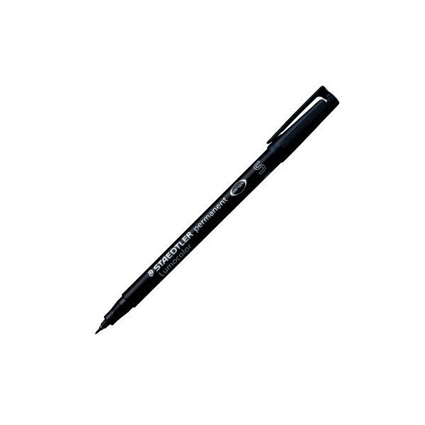 STAEDTLER permanent marker - sort - 0,4 mm - 5250212