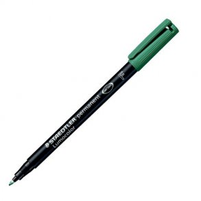 STAEDTLER permanent marker - gr�n - 0,6 mm - 5250216