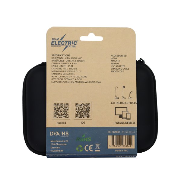 BLUE ELECTRIC EndoCam WIFI inspektionskamera - 2099882