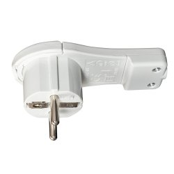 Gripo Stikprop hvid flad Med Schuko Jordet - 2348353