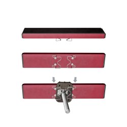 Piher Ekstra bred sttte plade for teleskopsttte 6x70 cm