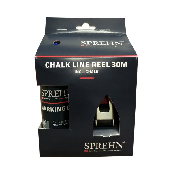 SPREHN kridtsnor Line 30m inkl. kridt - 2443161