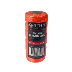 SPREHN mursnor 110m x 1,0mm orange flour. - 2479831