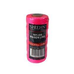 SPREHN mursnor 110m x 1,0mm pink flour. - 2480232