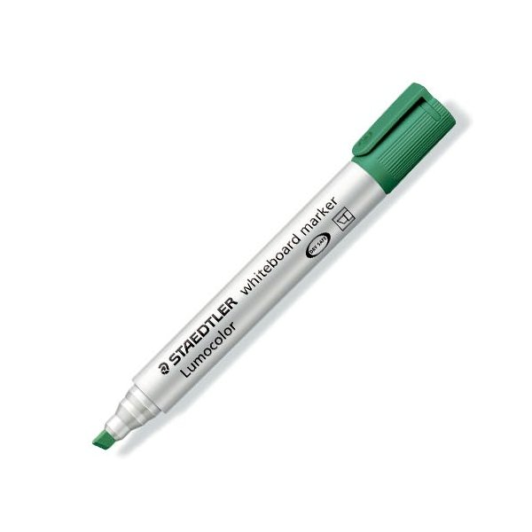 STAEDTLER whiteboard marker gr�n - 2 mm spids - 5228668