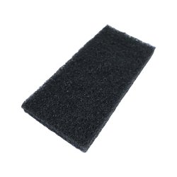 SPREHN skuresvamp grov sort 25x12x2cm - 2530279