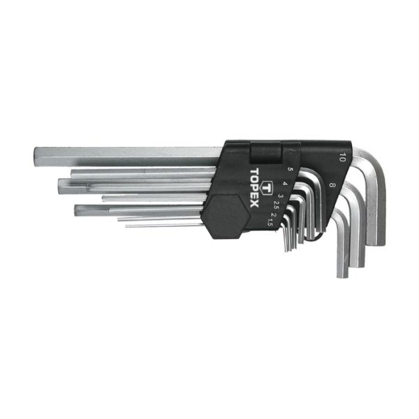 TOPEX unbrakonglest - 1,5-10mm - 9 dele - 2343786