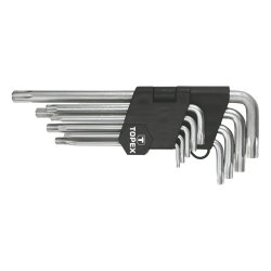 TOPEX torxnglest - T10-T50 - 9 dele - 2343788