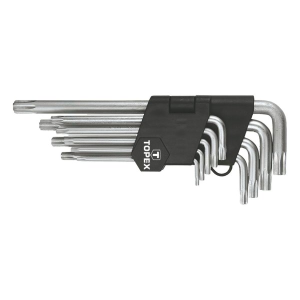 TOPEX torxnglest - T10-T50 - 9 dele - 2343788