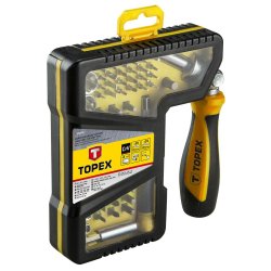TOPEX Skraldeskruetrkker inkl. Bits &amp; toppe - 68 dele - 2357712