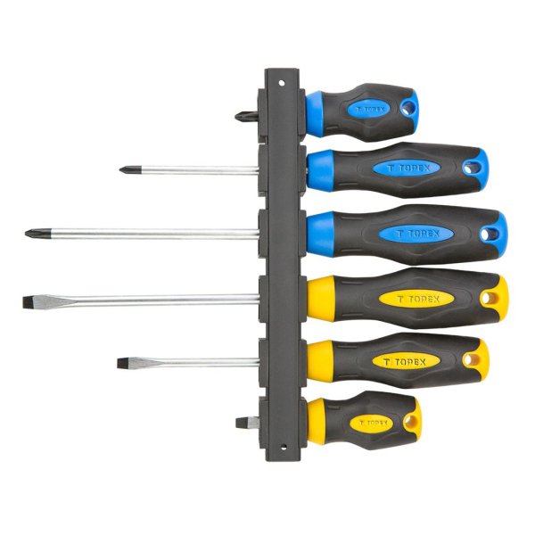 TOPEX Skruetrkkerst 6 dele + holder - 2357711