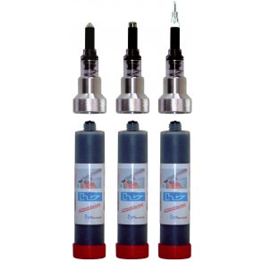 HALLBAUER tryk-fedtpresse K100/3 kop - inkl. fedtpatron - 1477148