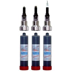 HALLBAUER tryk-fedtpresse K100/Na spids - inkl. fedtpatron - 1477149