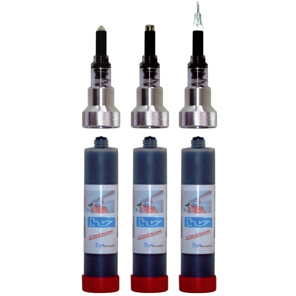 HALLBAUER tryk-fedtpresse K100/Na spids - inkl. fedtpatron - 1477149