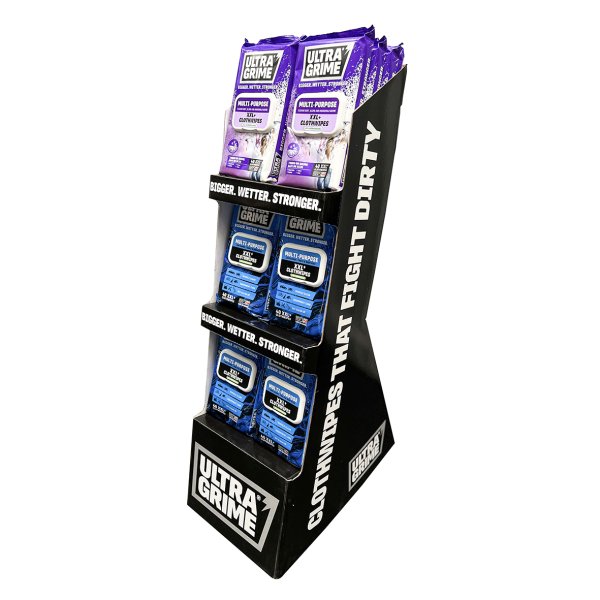 UltraGrime&reg; Wipes 40 pk display