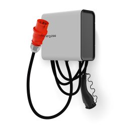 LENERGIZEE Ladeboks 11kW 16A type 2 med CEE og ladekabel - 2621276