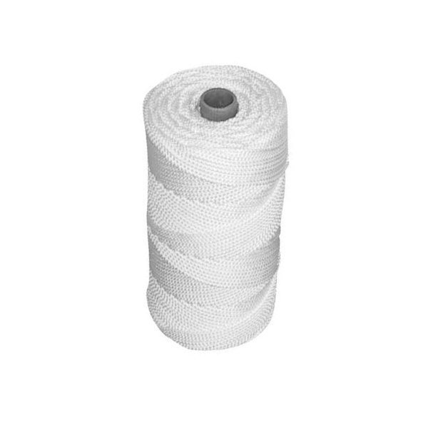 SPREHN flisesnor hvid nylon, 3 mm x 220 m rulle