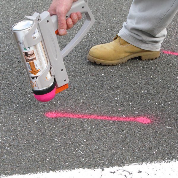 SOPPEC/MERCALIN holder plast til mrkespray 500 + 600 + 750 ml. - 1690313