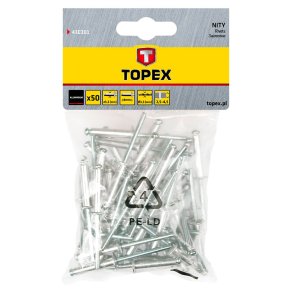 TOPEX blindnitte - 3,2 x 8,0 mm - alu - 50 stk - 2343794