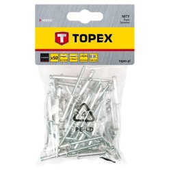 TOPEX blindnitte - 3,2 x 10,0 mm - alu - 50 stk - 2343795