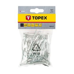 TOPEX blindnitte - 4,0 x 10,0 mm - alu - 50 stk - 2343797