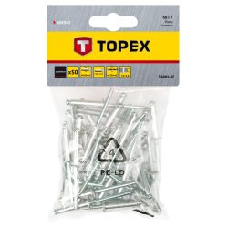 TOPEX blindnitte - 4,8 x 12,5 mm - alu - 50 stk - 2343803
