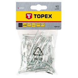 TOPEX blindnitte - 4,8 x 18,0 mm - alu - 50 stk - 2343805