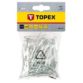 TOPEX blindnitte - 4,8 x 18,0 mm - alu - 50 stk - 2343805