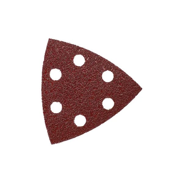 MIRKA ABRASIVE RED Trekantsandpapir 93x93x93 6Huller K120, 5-pak